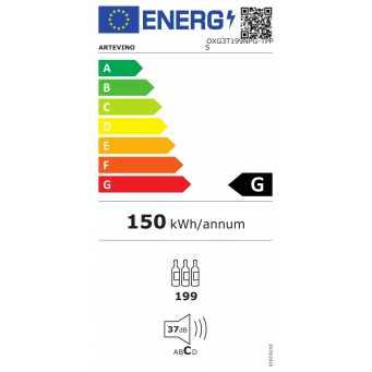 artevino-oxg3t199npg-energy-label