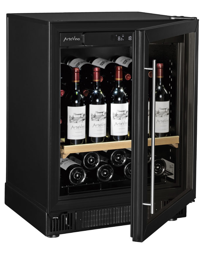 Cosy - 39 flessen - 1 zone 2 AV COSYP1T PRESENTATION SHELVES